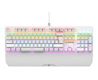 Rampage KB-R86 UMBRA Blue Switch Biała - 1500406 - zdjęcie 1